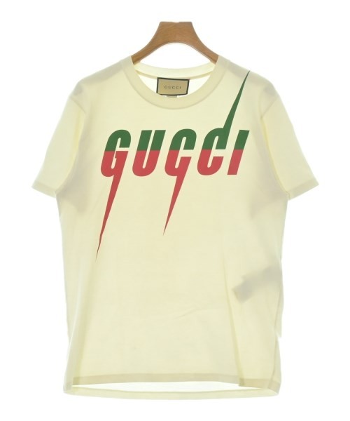 GUCCI 古驰 白色印花短袖T恤 XS 男士